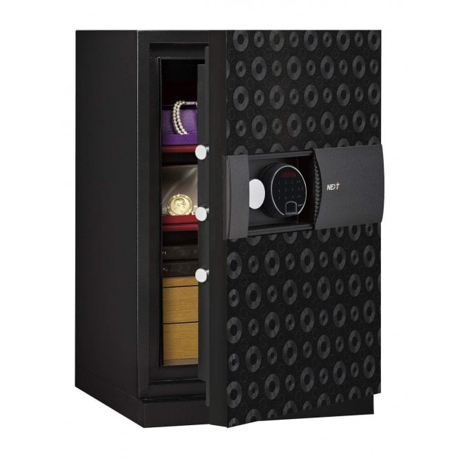 Phoenix Next Luxury Safe LS7002 Black, Home and Office Safe