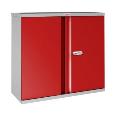 Steel Storage Cupboard SCL0891GRE - Red