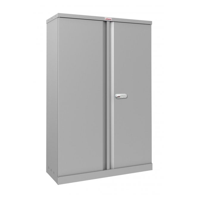 Phoenix Safes Steel Storage Cupboard SCL1491GGE - Grey