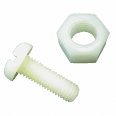 Plastic Nesting Nuts & Bolts - Pack of 100