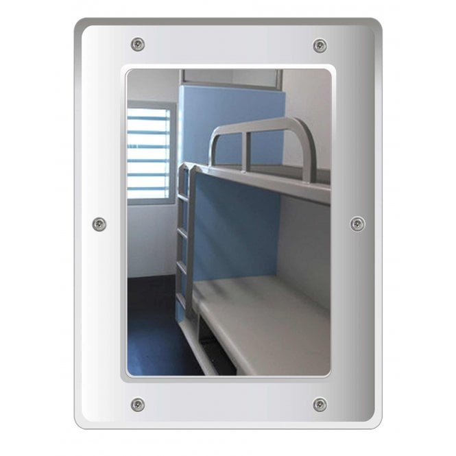 Securikey Anti-Ligature Vanity Mirror - Polycarbonate 400 x 300mm