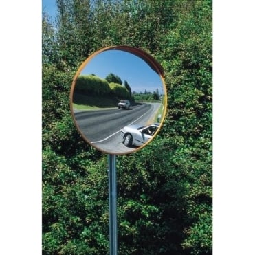 Anti Vandal Mirror - Stainless Steel 450mm