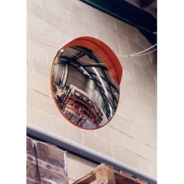 De Luxe Exterior Heavy Duty Convex Mirrors - Acrylic 800mm