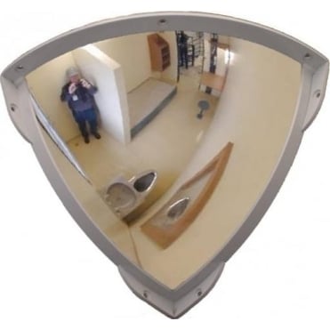 Institution Mirrors Quarter Face - Polycarbonate 300 x 300mm