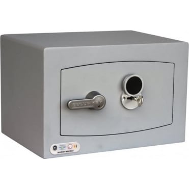 Mini Vault Silver S2 Size 0 Key Locking Safe