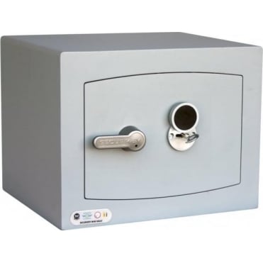 Mini Vault Silver S2 Size 1 Key Locking Safe