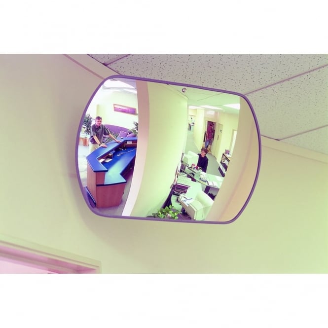 Securikey Rectangular Interior Mirror - Acrylic 600 x 400mm