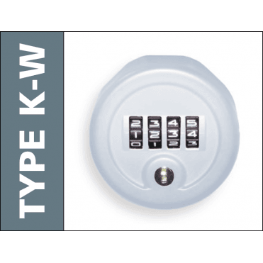 Type K-W Re-Programmable 4 Digit Combination Lock