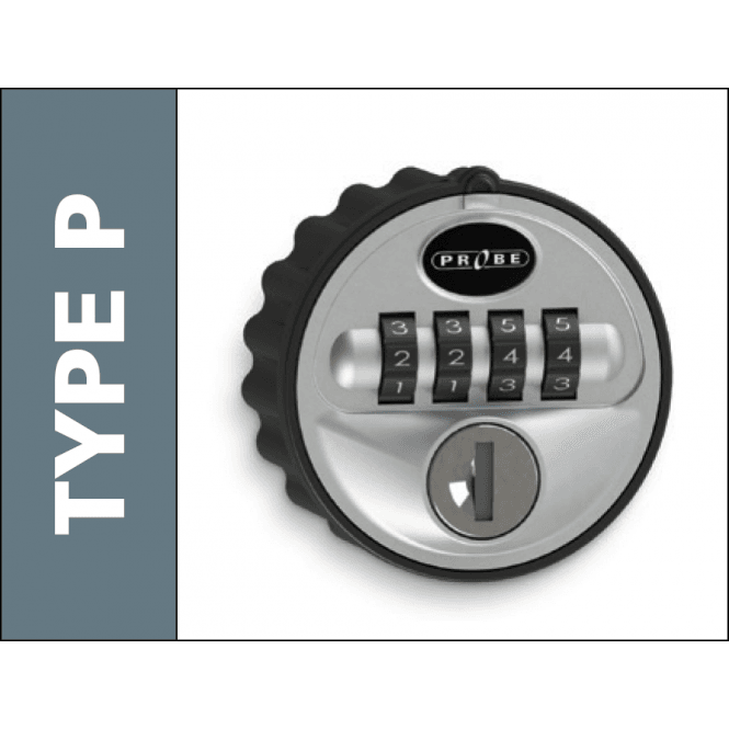 Type P Re-Programmable 4 Digit Combination Lock
